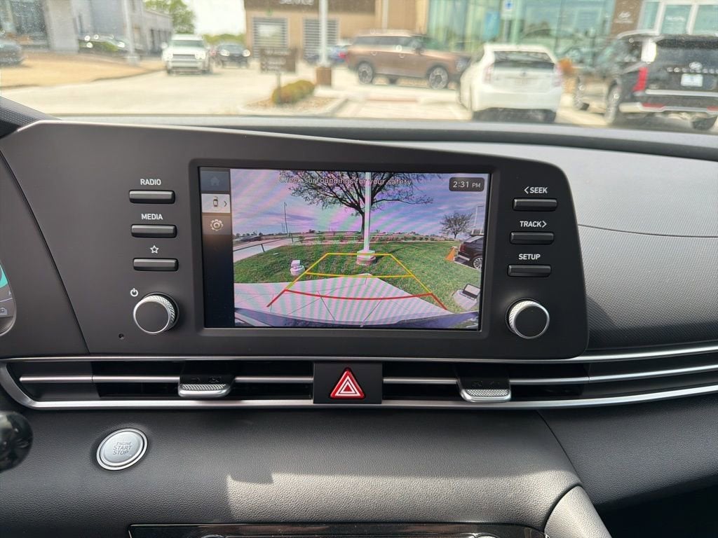2026 Hyundai Elantra Hybrid Blue