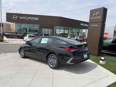 2026 Hyundai Elantra Hybrid Blue