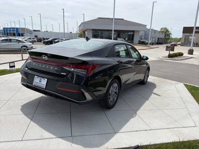 2026 Hyundai Elantra Hybrid Blue