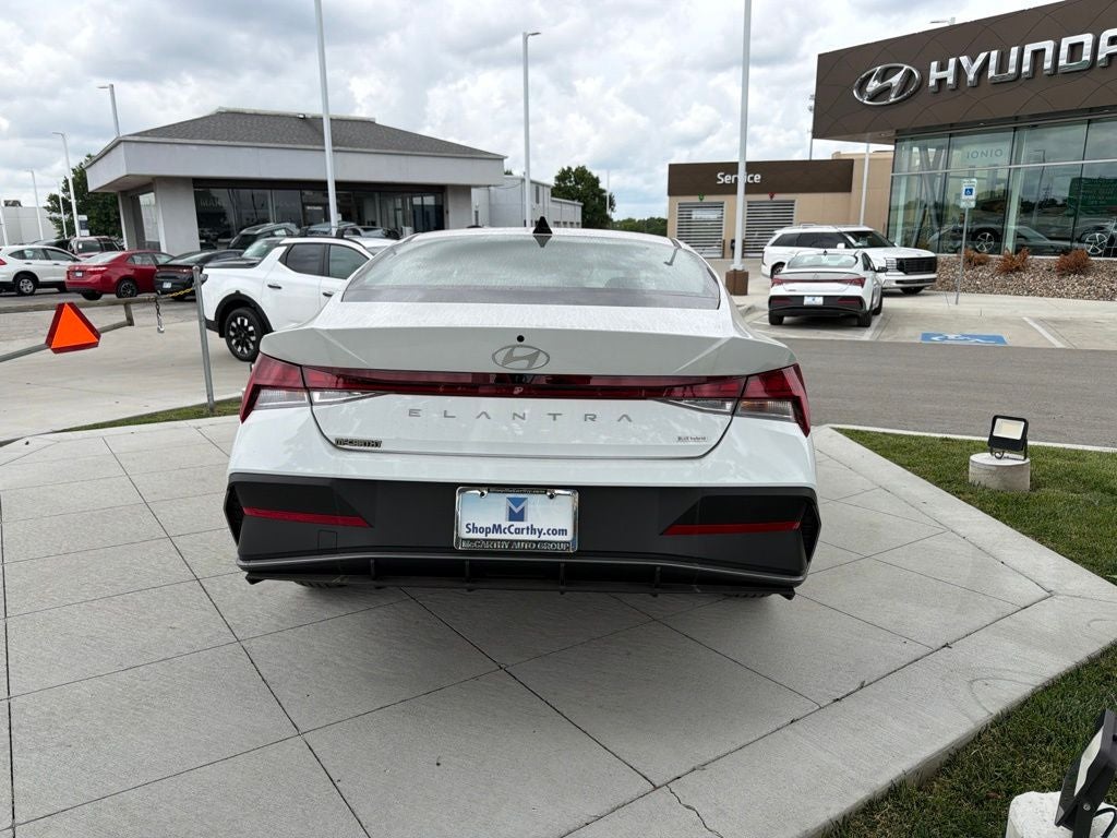 2026 Hyundai Elantra Hybrid Blue