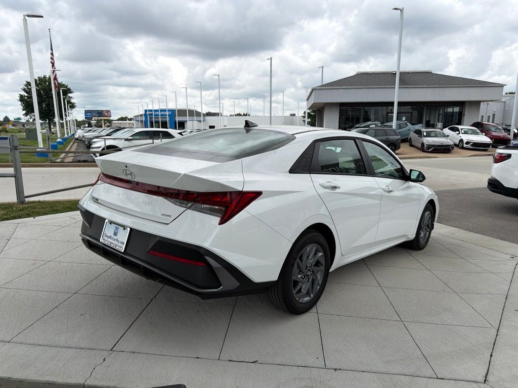 2026 Hyundai Elantra Hybrid Blue