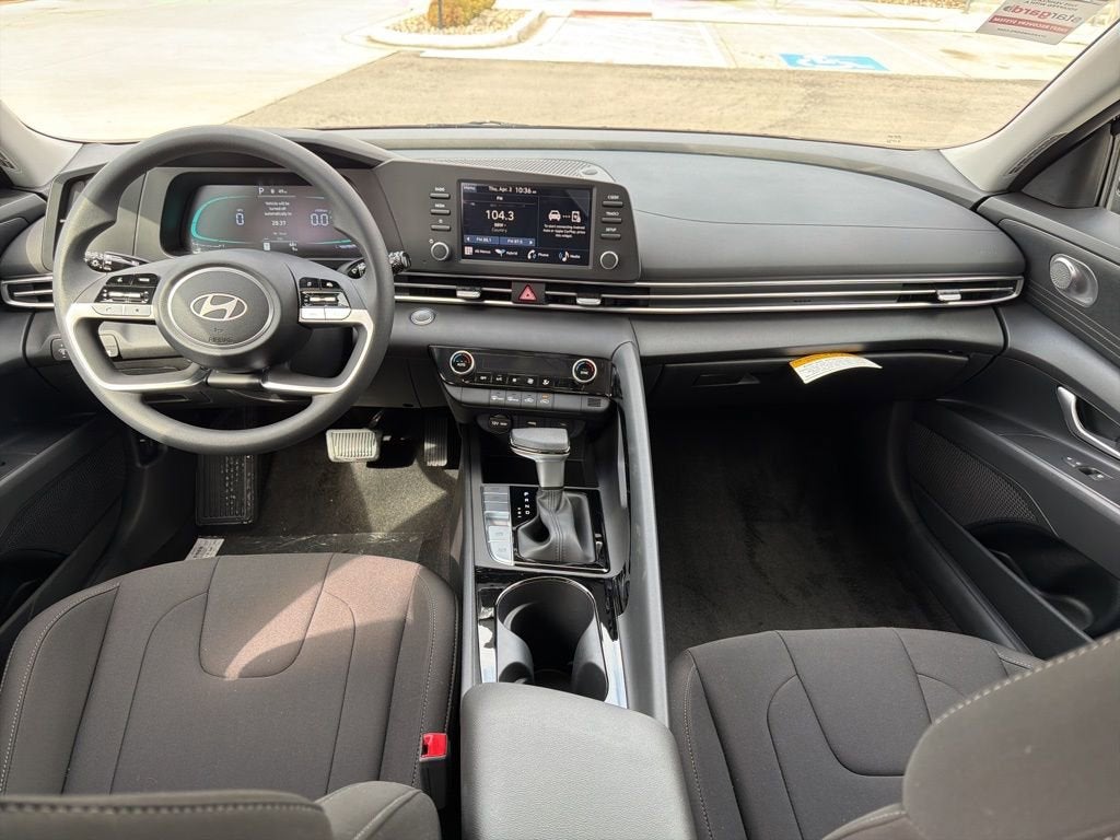 2026 Hyundai Elantra Hybrid Blue