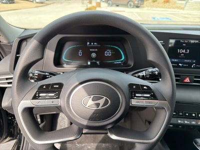 2026 Hyundai Elantra Hybrid Blue