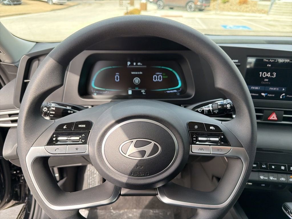 2026 Hyundai Elantra Hybrid Blue