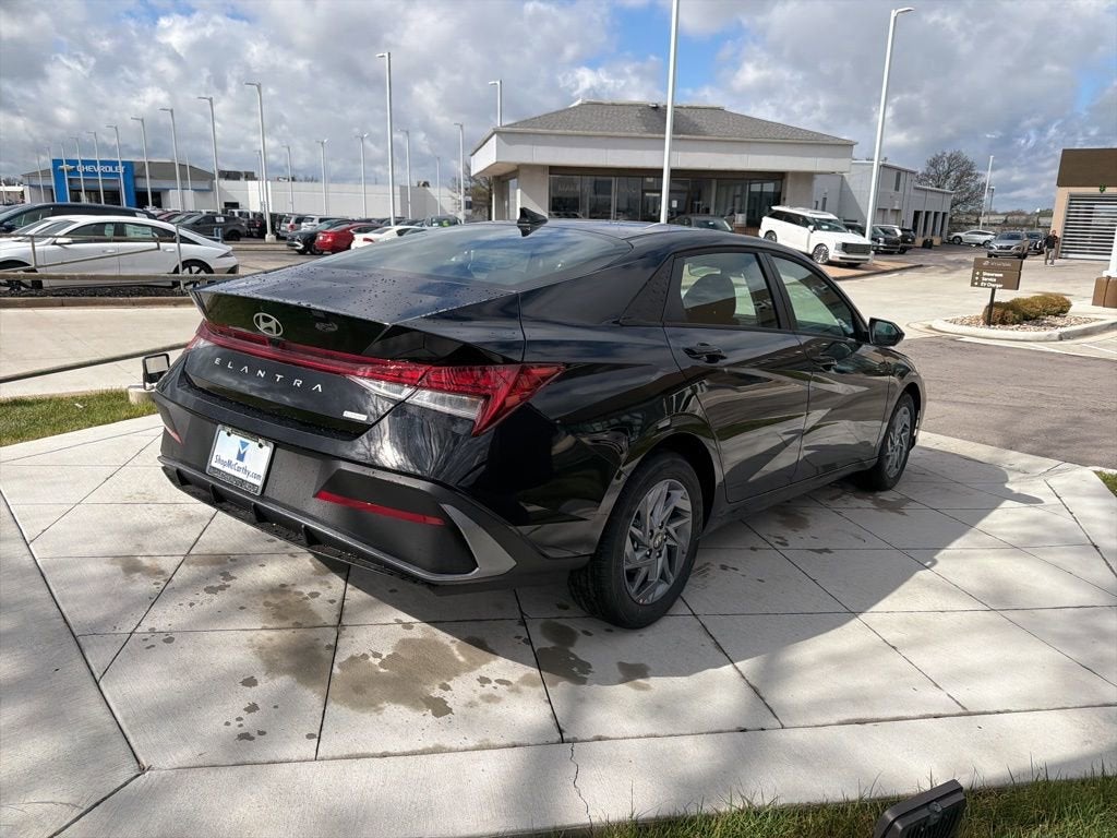 2026 Hyundai Elantra Hybrid Blue