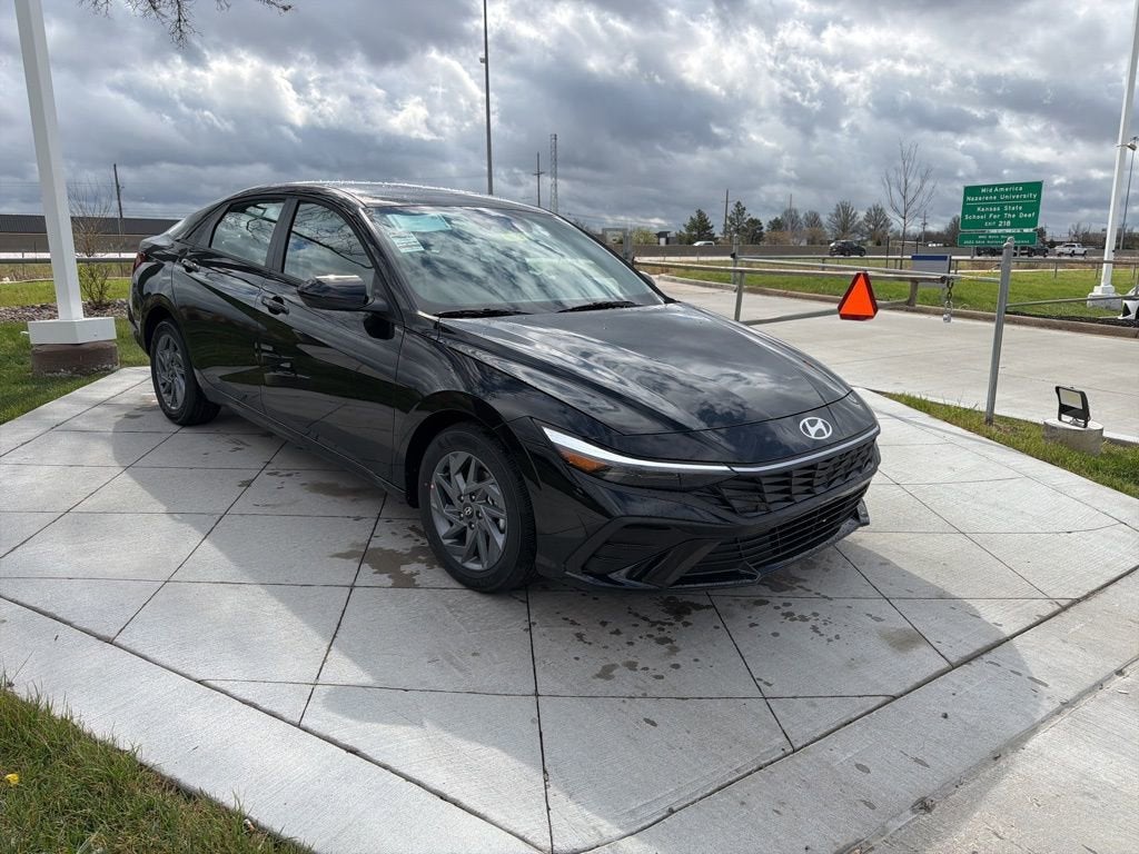 2026 Hyundai Elantra Hybrid Blue
