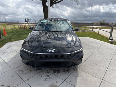 2026 Hyundai Elantra Hybrid Blue