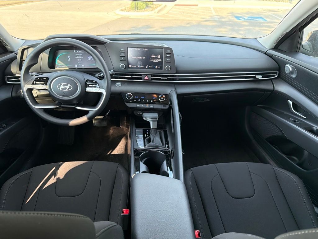 2026 Hyundai Elantra Hybrid Blue
