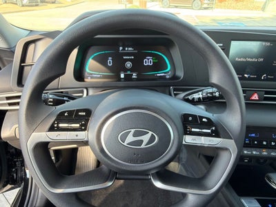 2026 Hyundai Elantra Hybrid Blue