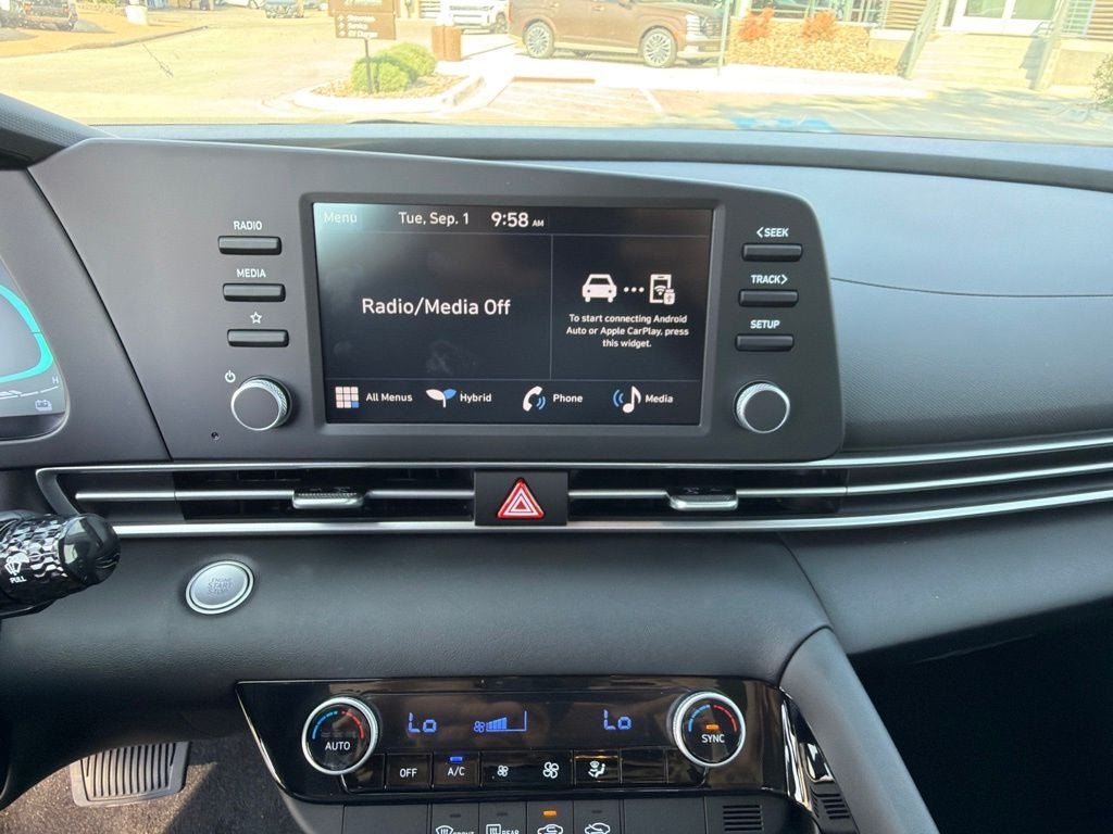 2026 Hyundai Elantra Hybrid Blue