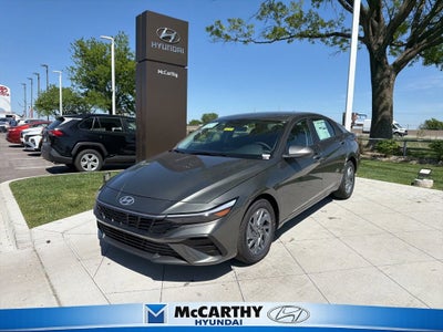 2026 Hyundai Elantra Hybrid Blue