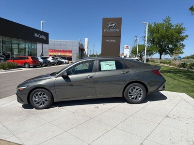 2026 Hyundai Elantra Hybrid Blue