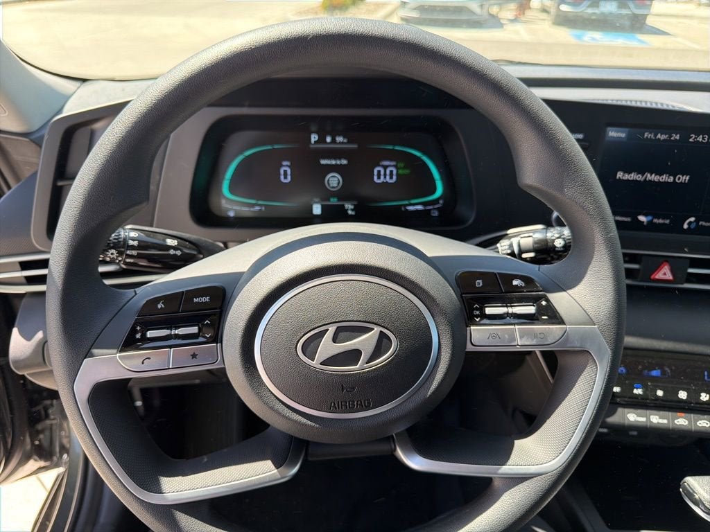2026 Hyundai Elantra Hybrid Blue