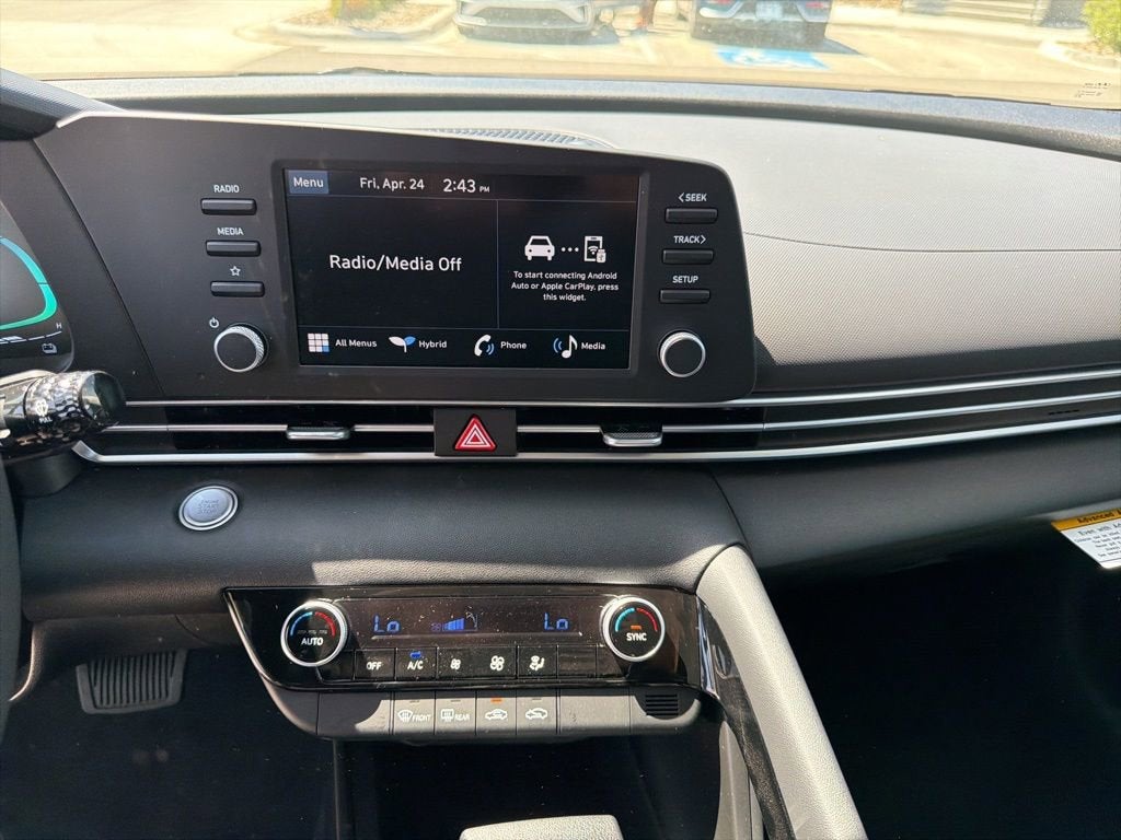 2026 Hyundai Elantra Hybrid Blue