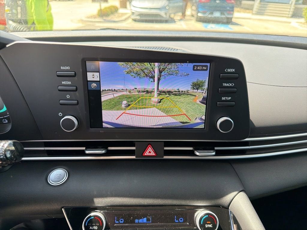 2026 Hyundai Elantra Hybrid Blue
