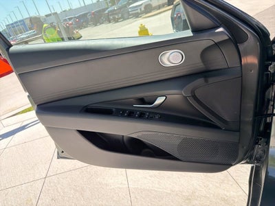 2026 Hyundai Elantra Hybrid Blue