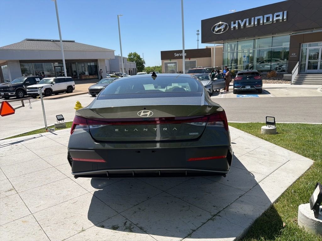 2026 Hyundai Elantra Hybrid Blue
