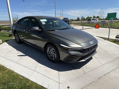 2026 Hyundai Elantra Hybrid Blue
