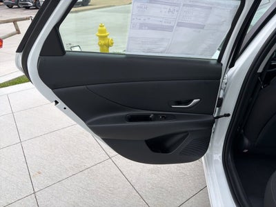 2026 Hyundai Elantra Hybrid Blue