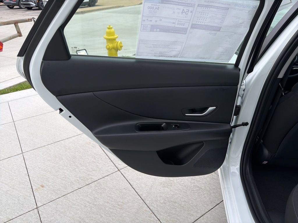 2026 Hyundai Elantra Hybrid Blue