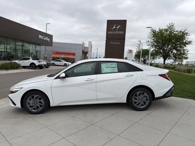 2026 Hyundai Elantra Hybrid Blue