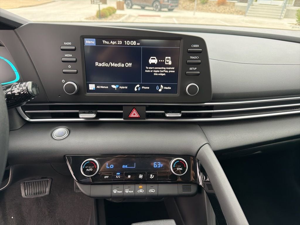 2026 Hyundai Elantra Hybrid Blue