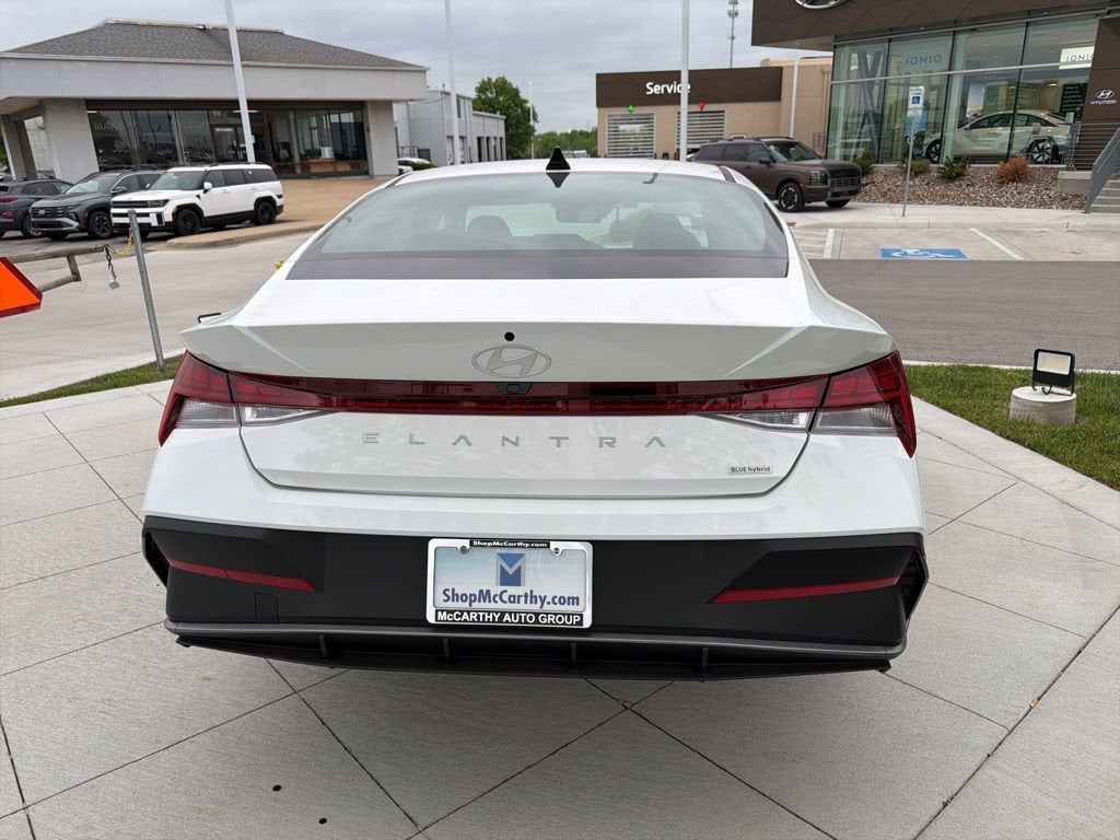 2026 Hyundai Elantra Hybrid Blue