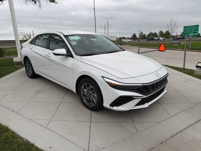 2026 Hyundai Elantra Hybrid Blue