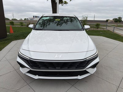2026 Hyundai Elantra Hybrid Blue