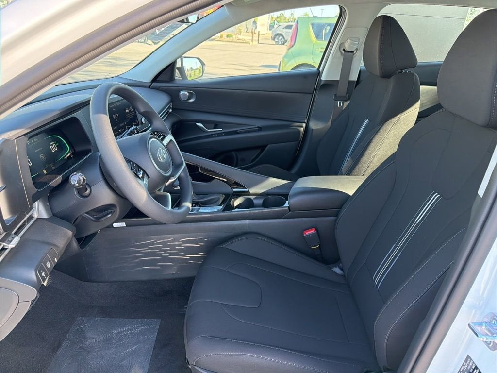 2026 Hyundai Elantra Hybrid Blue