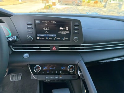 2026 Hyundai Elantra Hybrid Blue