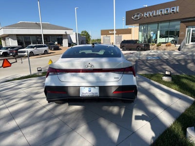 2026 Hyundai Elantra Hybrid Blue