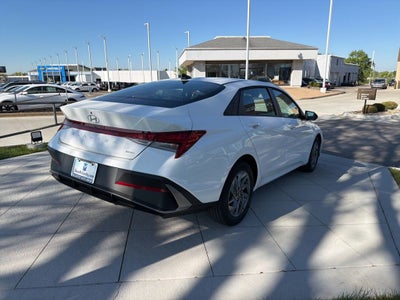 2026 Hyundai Elantra Hybrid Blue