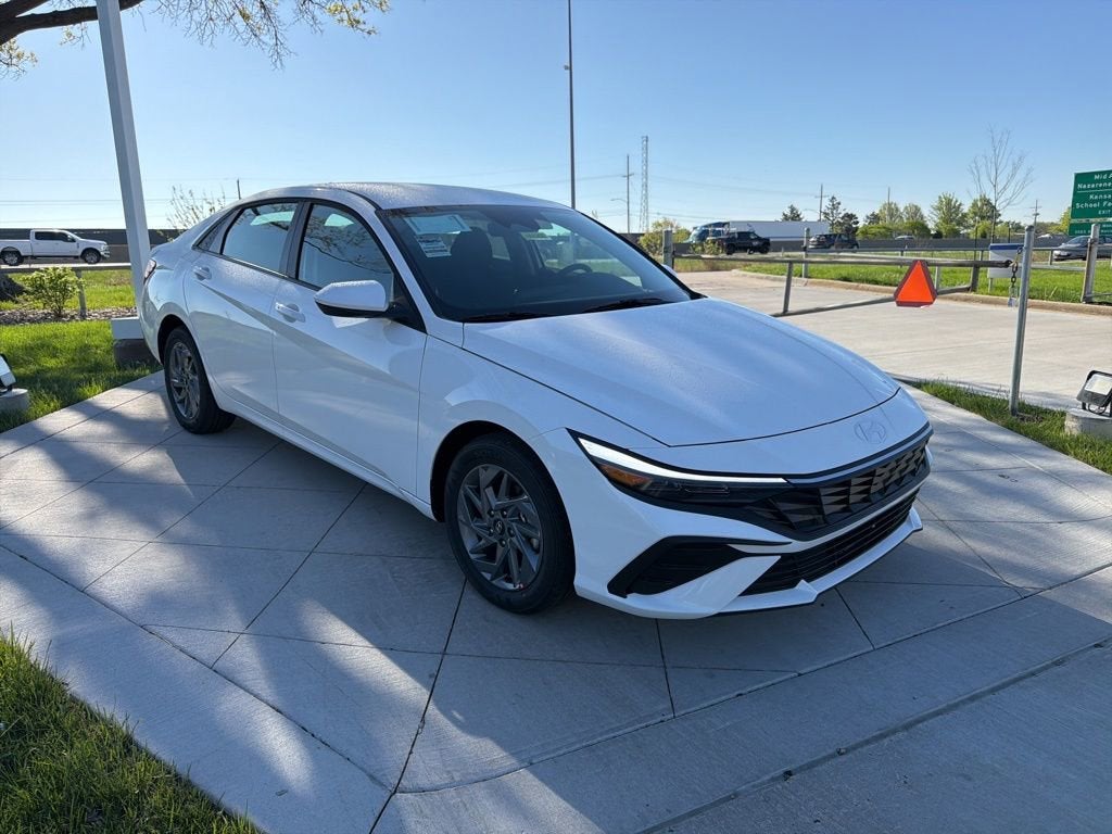 2026 Hyundai Elantra Hybrid Blue