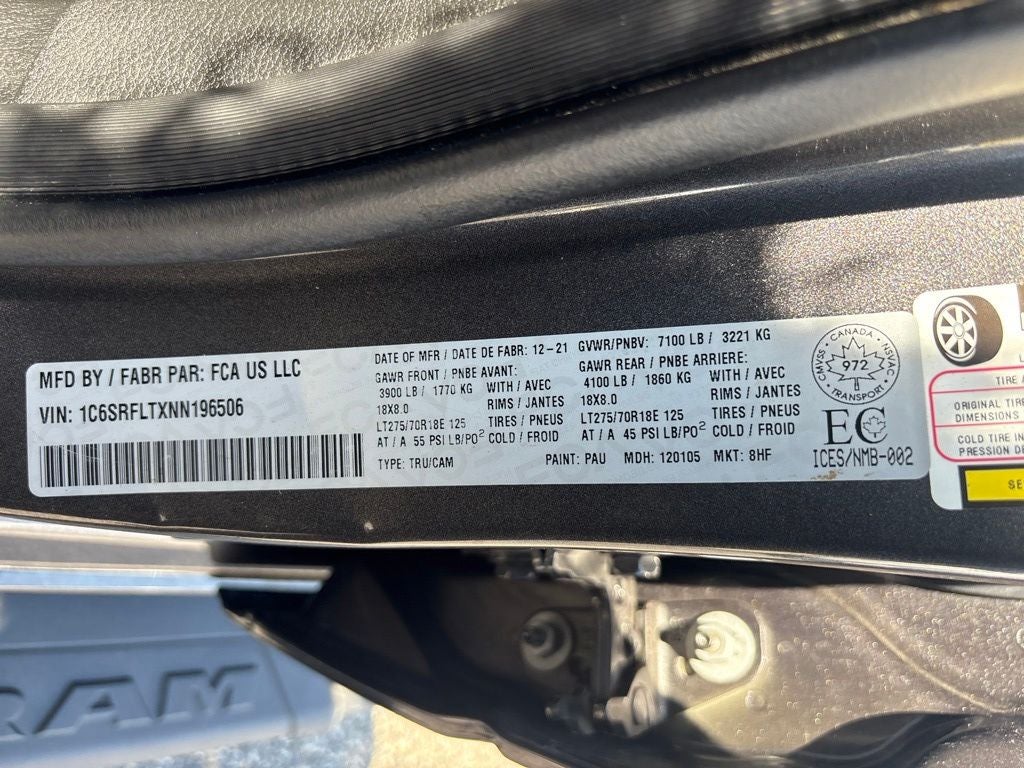 2022 RAM 1500 Rebel