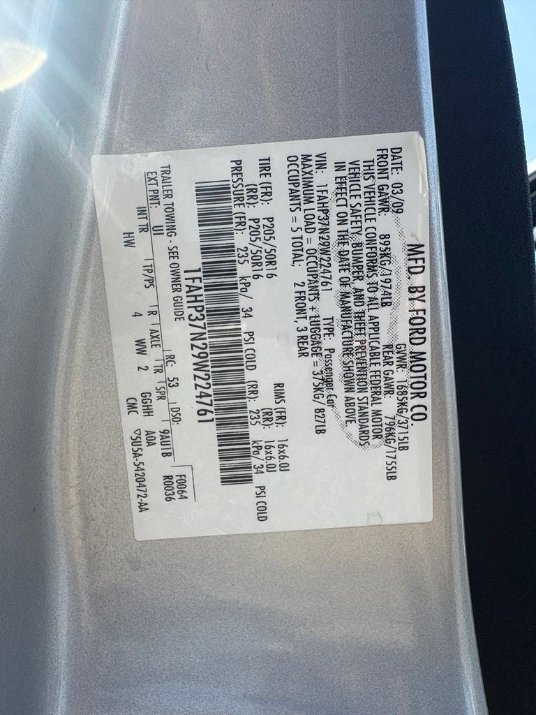 2009 Ford Focus SEL