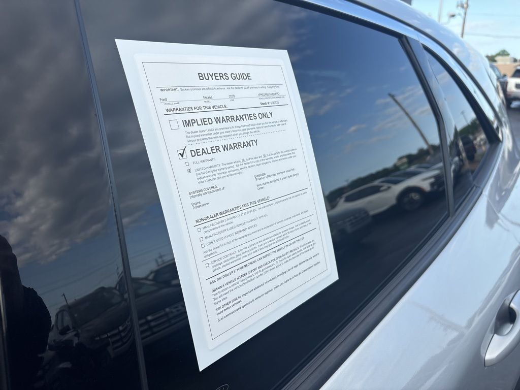 2020 Ford Escape SE