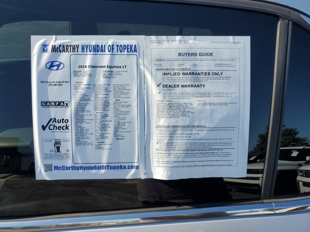 2018 Chevrolet Equinox LT