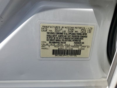 2012 Nissan Sentra 2.0 SL