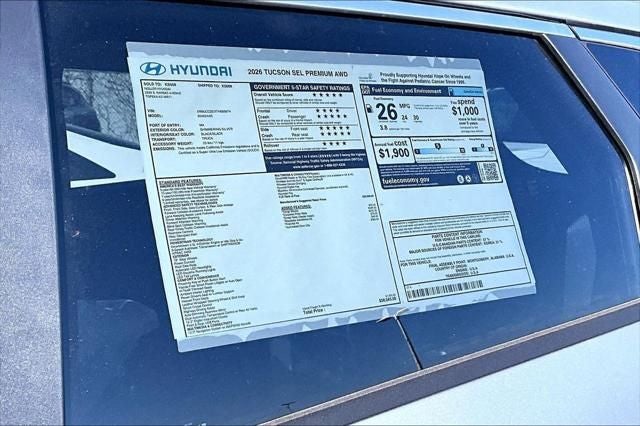 2026 Hyundai Tucson SEL Premium AWD