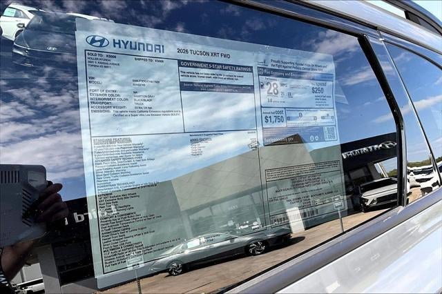 2026 Hyundai Tucson XRT FWD