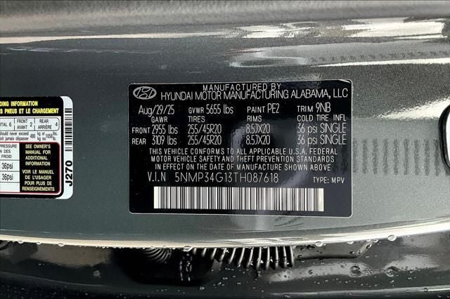 2026 Hyundai Santa Fe Hybrid Limited