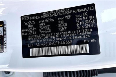 2026 Hyundai Santa Fe Hybrid Calligraphy