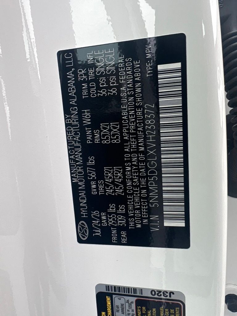 2027 Hyundai Santa Fe Calligraphy AWD