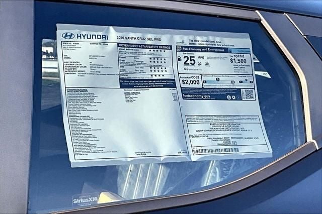 2026 Hyundai Santa Cruz SEL FWD