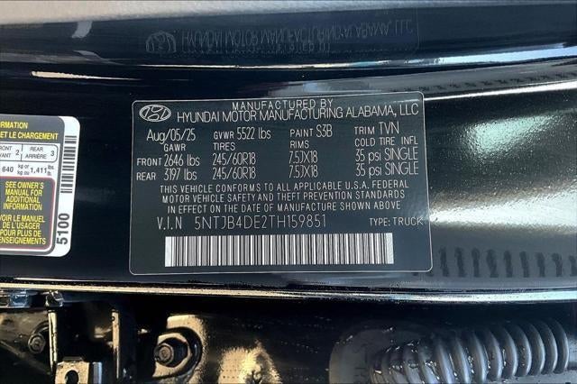 2026 Hyundai Santa Cruz SEL FWD
