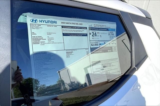 2026 Hyundai Santa Cruz SEL AWD
