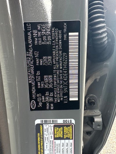 2026 Hyundai Santa Cruz SEL Activity FWD