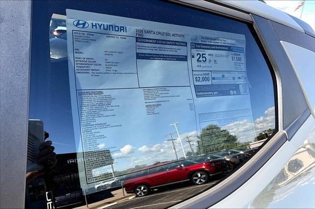 2026 Hyundai Santa Cruz SEL Activity FWD