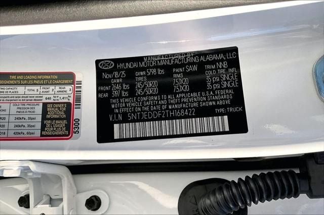 2026 Hyundai Santa Cruz Limited